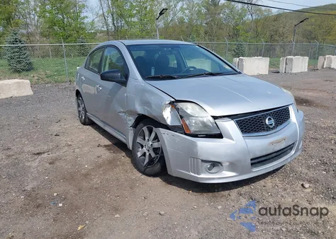 2012 Nissan Sentra 2.0 Sr z USA, uszkodzony, nr VIN 3N1AB6AP8CL736384